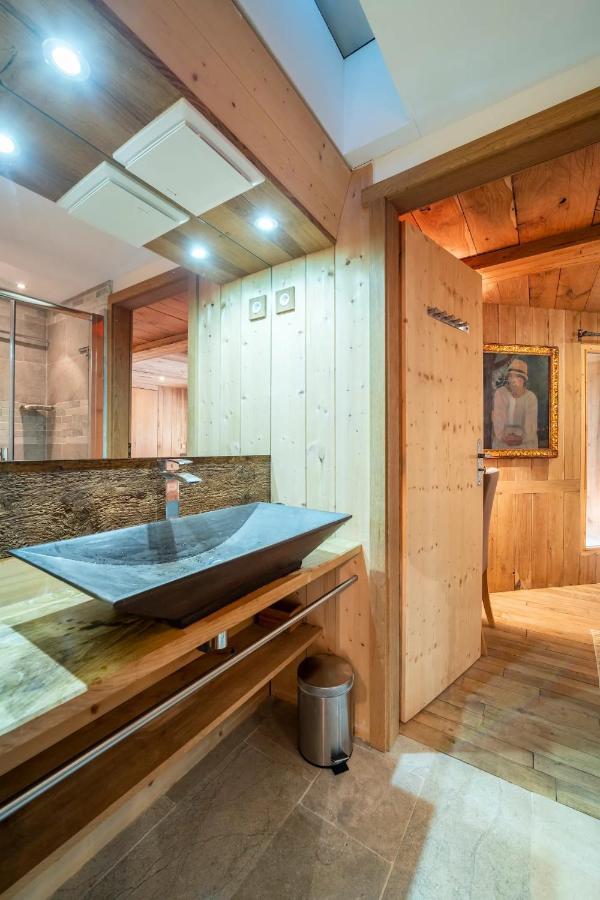 Chalet Ananda Avec Sauna, Baignoire Balneo Et Terrasse Шамони Экстерьер фото